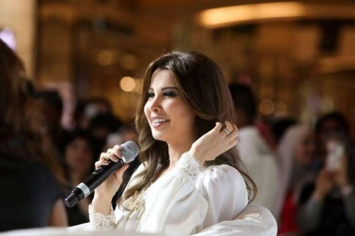 پوشش متفاوت نانسی در دیدار با رئیس‌جمهور لبنان