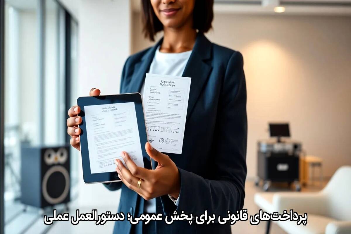 پرداخت‌های قانونی برای پخش عمومی؛ دستورالعمل عملی