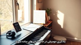 یادگیری موسیقی در خانه؛ مسیرهای ساده شروع