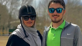 همسر سیداحمد خمینی در کنسرت سهراب پورناظری