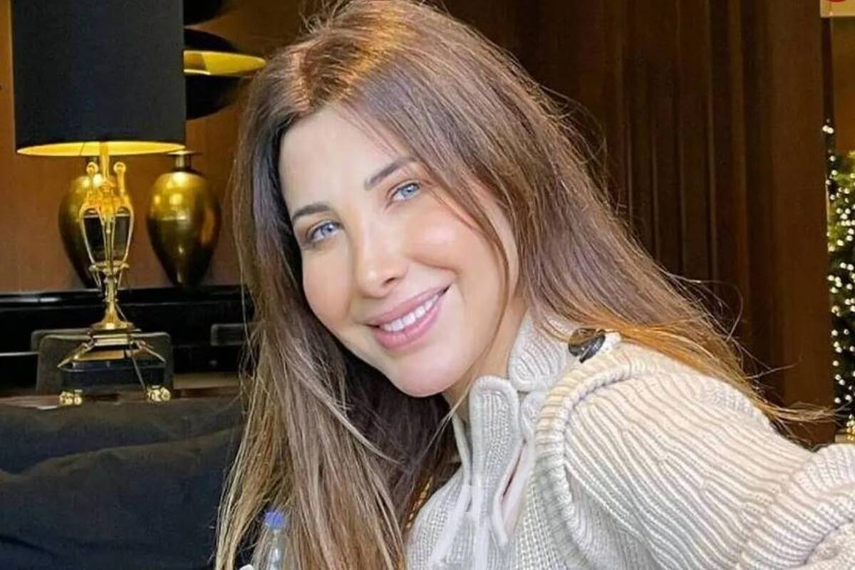 تیپ و استایل خاص «نانسی عجرم» در کنار همسر و سه دخترش