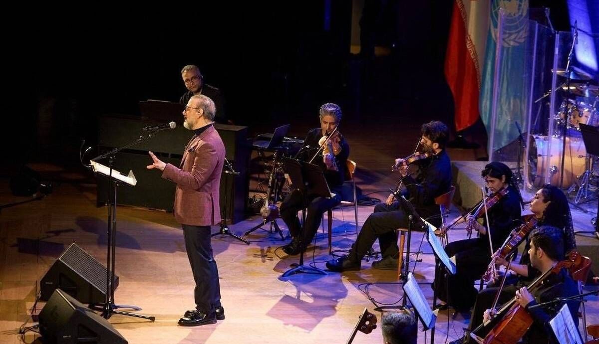 کنسرت علیرضا قربانی در یونسکو برگزار شد