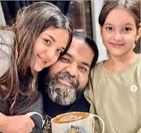 ویدئو عاشقانه رضا صادقی و دخترش پربازدید شد