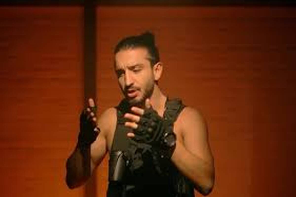 کل‌کل مهسا طهماسبی و سینا ساعی قبل از اجرا