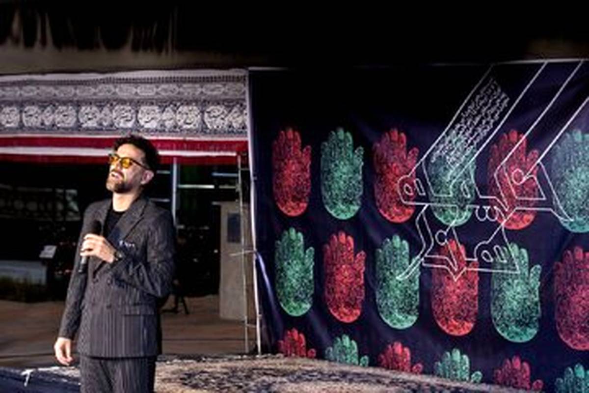سومین برنامه «خیمه هنر» برگزار شد