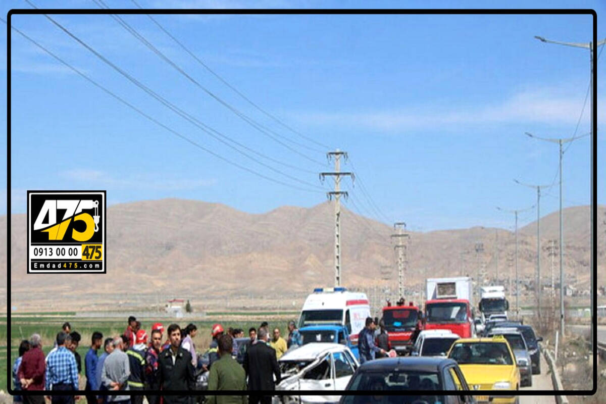 اقدام به موقع یدک کش اصفهان در تصادف یک نوازندۀ موسیقی


