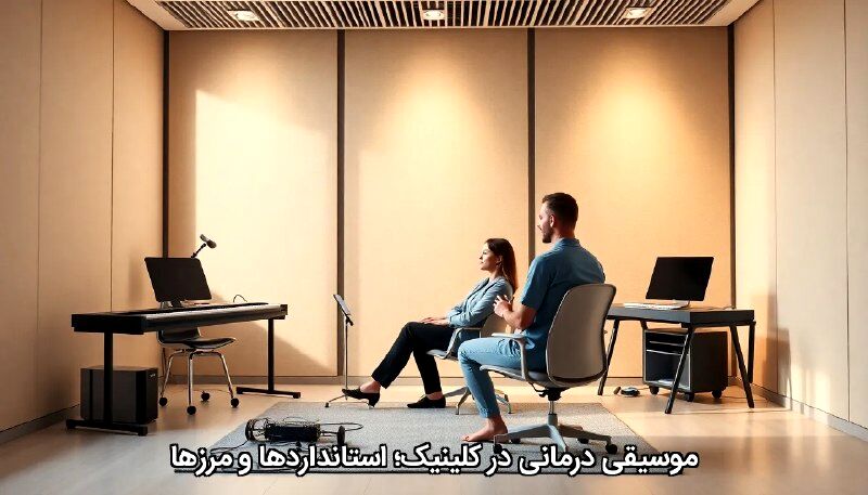 موسیقی درمانی در کلینیک؛ استانداردها و مرزها